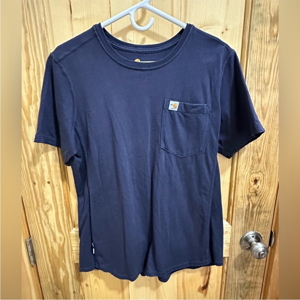 Carhartt Women’s FR CAT 2 Blue T-Shirt - Large